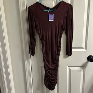 Maroon dress